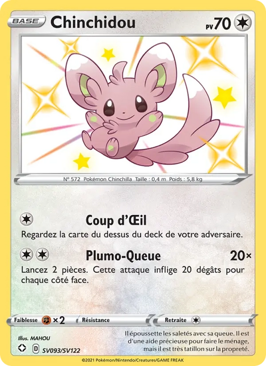 SV093/SV122 Chinchidou SHINY - Destinées Radieuses
