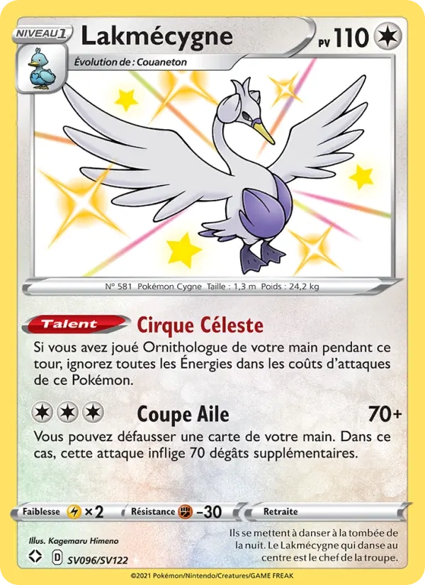SV096/SV122 Lakmecygne SHINY - Destinées Radieuses