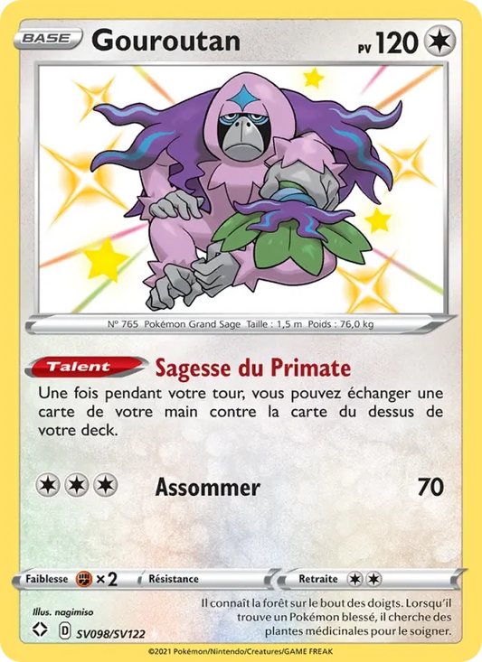 SV098/SV122 Gouroutan SHINY - Destinées Radieuses