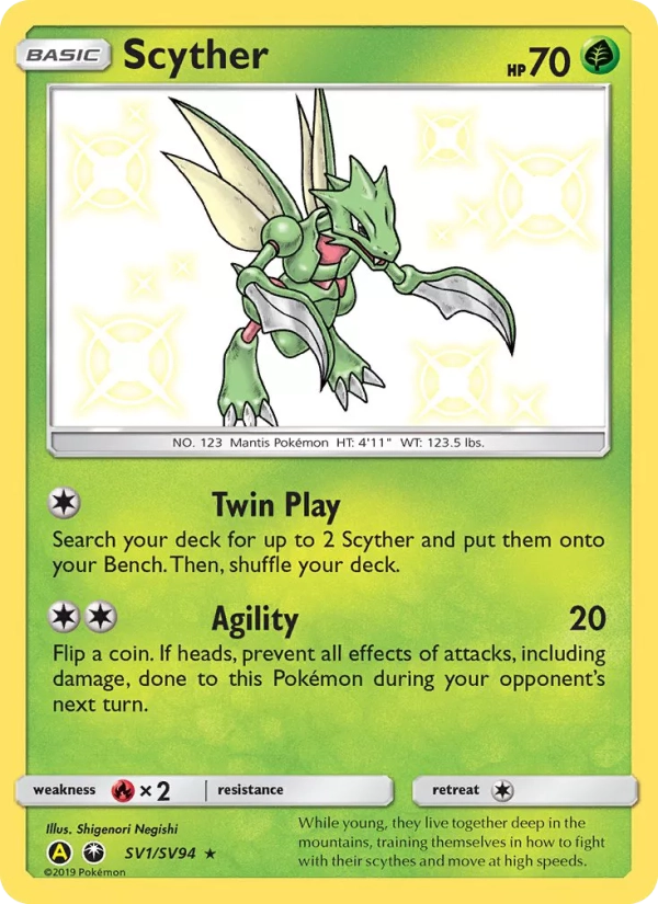 SV1/SV94 Insecateur SHINY - Destinées Occultes