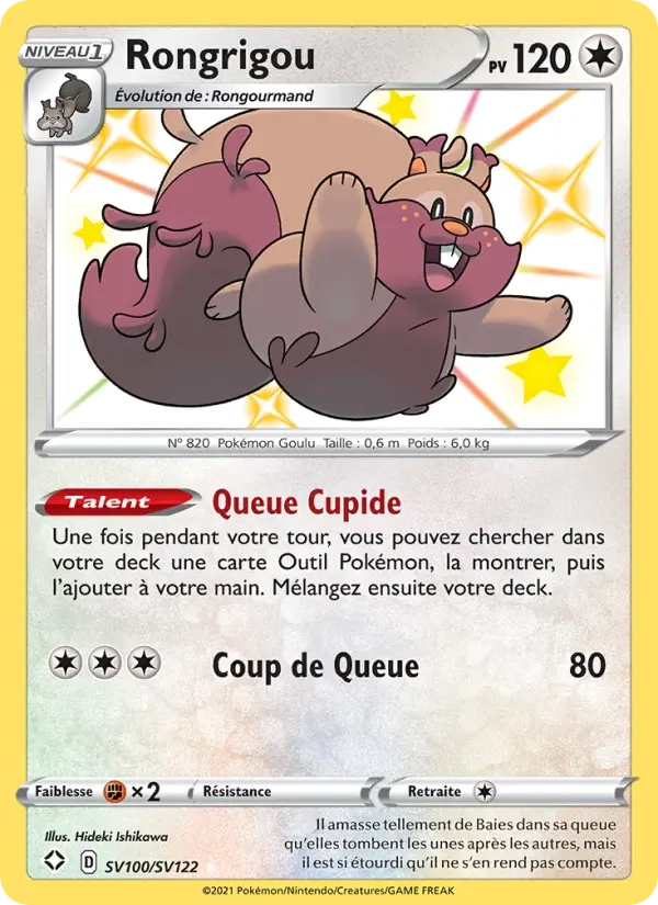 SV100/SV122 Rongrigou SHINY - Destinées Radieuses