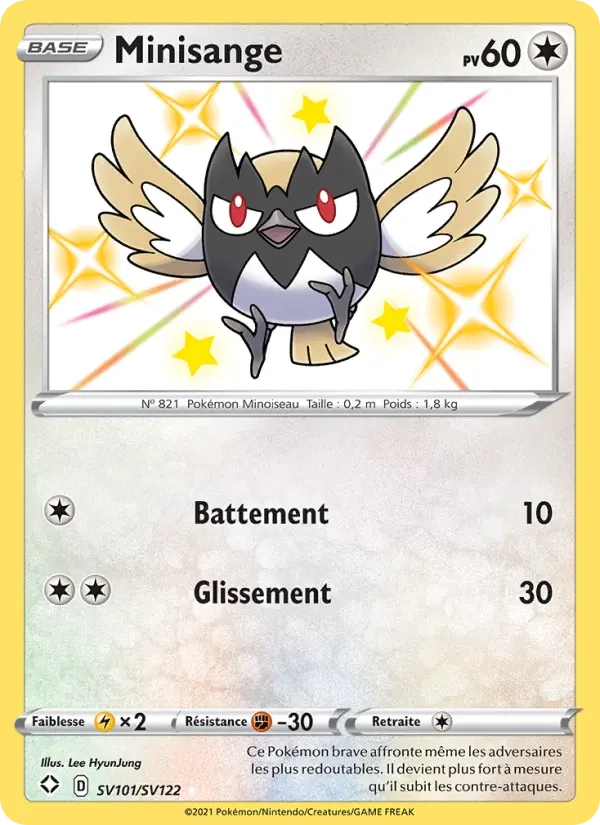 SV101/SV122 Minisange SHINY - Destinées Radieuses