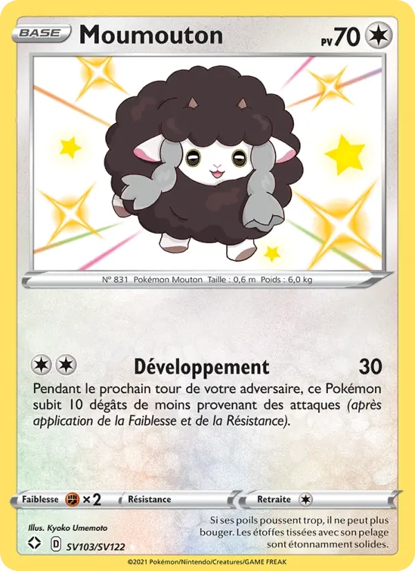SV103/SV122 Moumouton SHINY - Destinées Radieuses