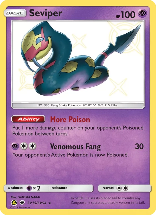 SV15/SV94 Seviper SHINY - Destinées Occultes