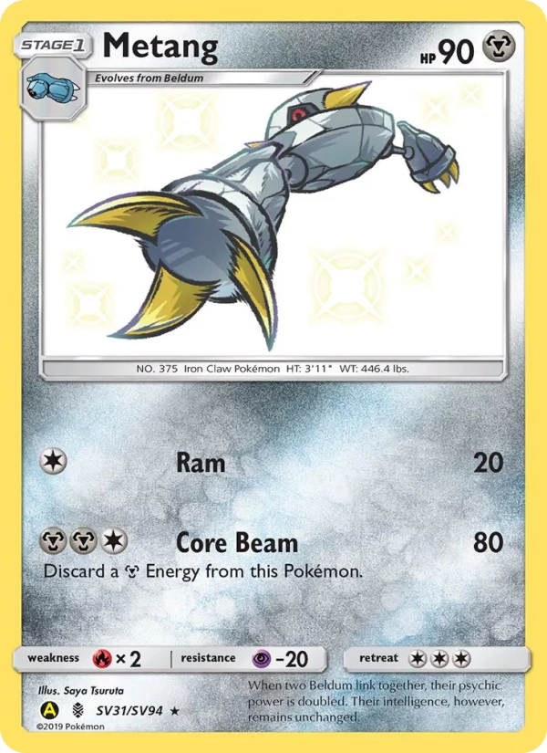 SV31/SV94 Metang SHINY - Destinées Occultes