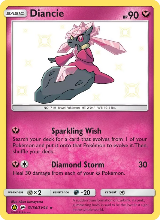 SV36/SV94 Diancie SHINY - Destinées Occultes
