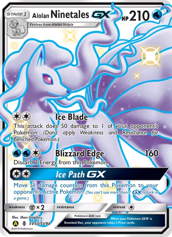 SV53/SV94 Feunard GX - Destinées Occultes