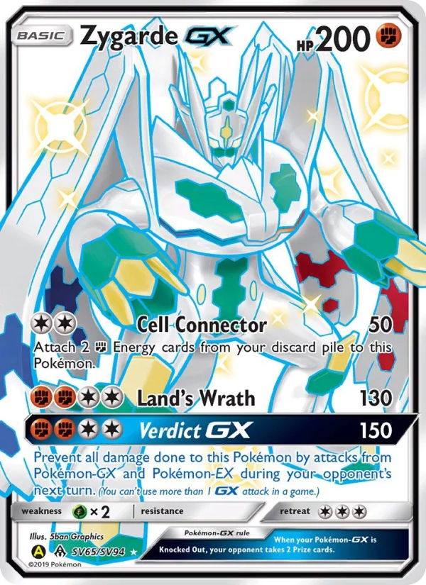SV65/SV94 Zygarde GX - Destinées Occultes