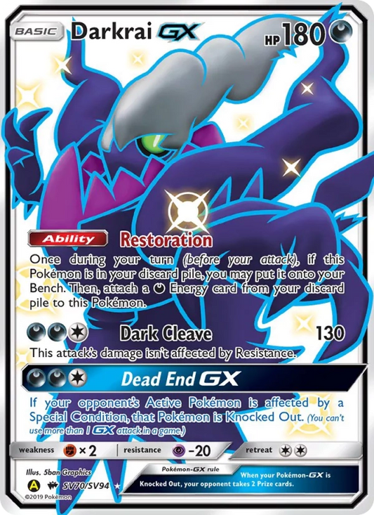 SV70/SV94 Darkrai GX - Destinées Occultes
