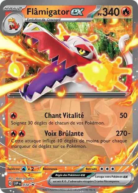 SVP034 Flamigator EX - Promo SV