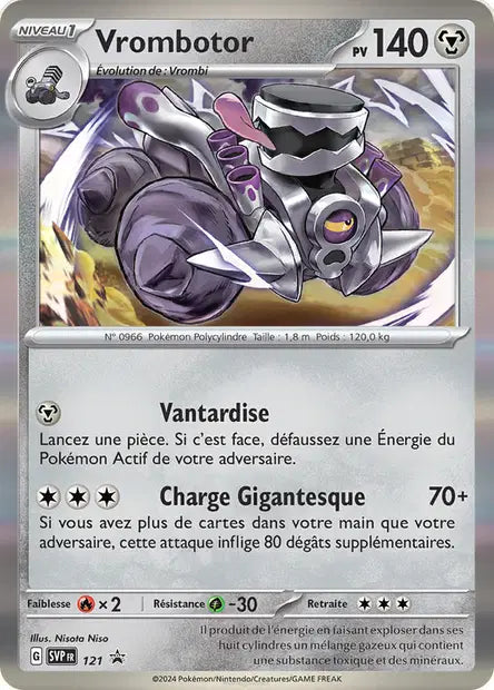SVP121 Vrombotor HOLO - Promo SV