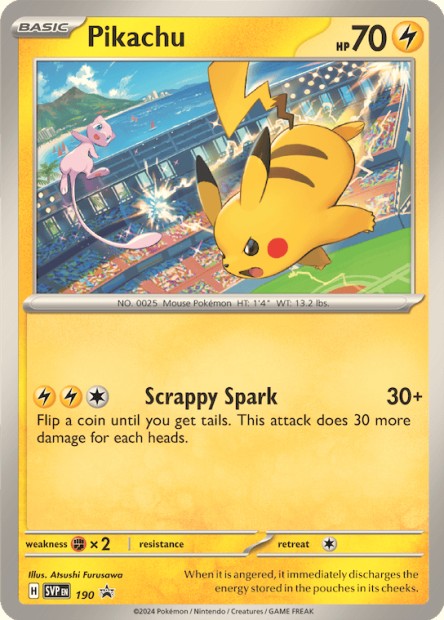 SVP190 Pikachu PROMO - World Championships 2024