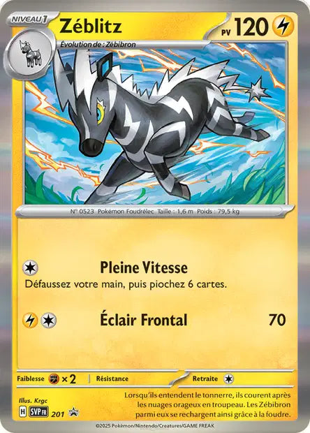 SVP201 Zeblitz HOLO - Promo SV