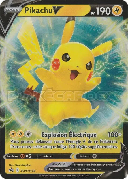 SWSH198 Pikachu V - Promo SWSH