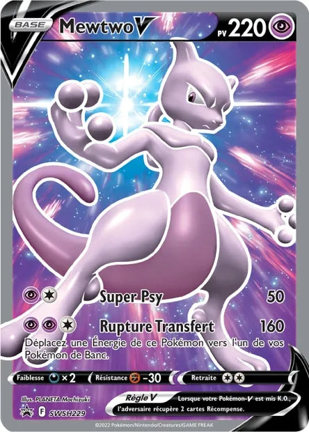 SWSH229 Mewtwo V - Promo SWSH