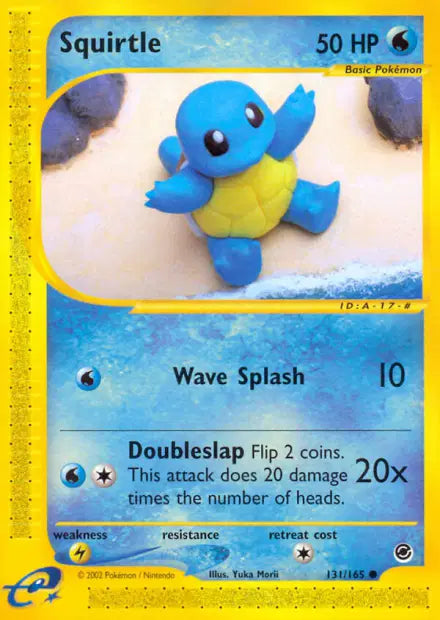 131/165 Squirtle CO - Anglais