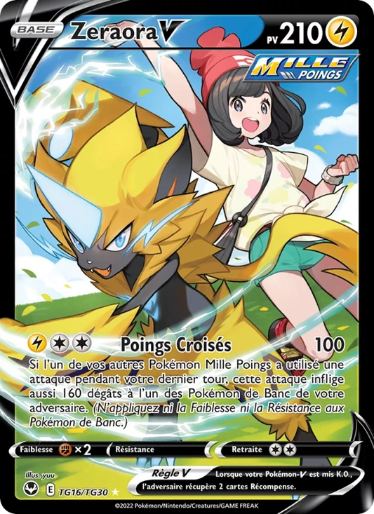 TG16/TG30 Zeraora V - Tempête Argentée