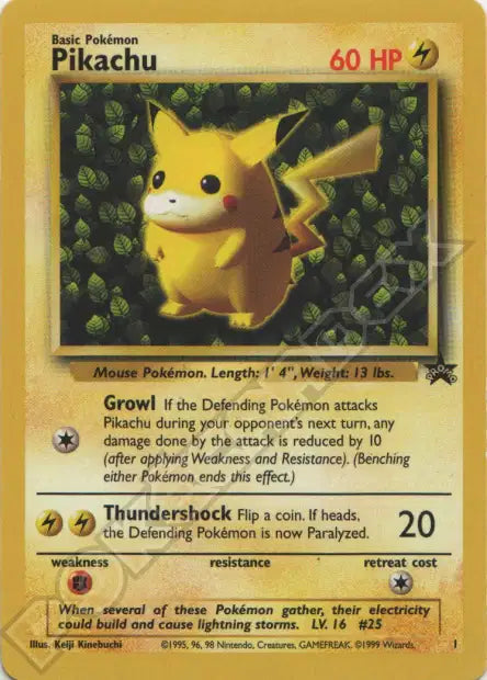 WP1 Pikachu PROMO - Anglais