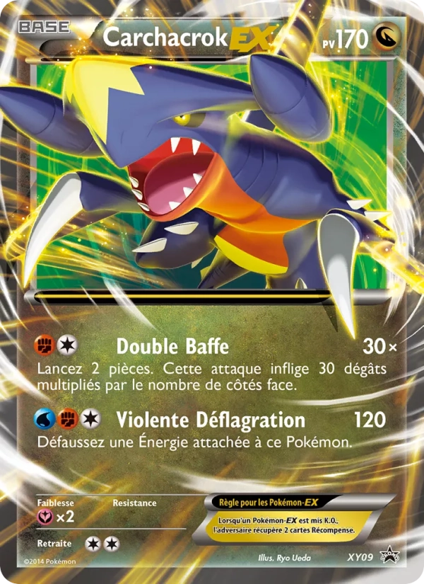 XY09 Carchacrok EX - Promo XY