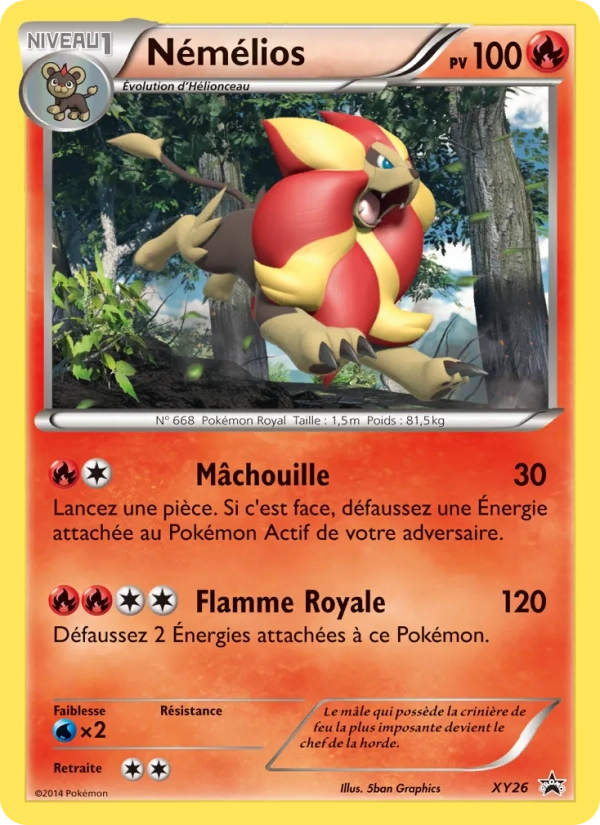 XY26 Nemelios HOLO - Promo XY