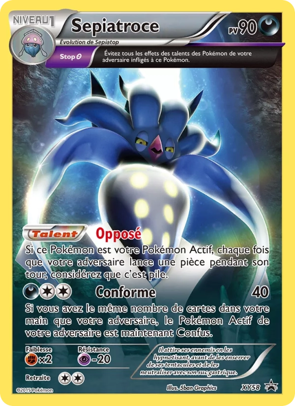 XY58 Sepiatroce HOLO - Promo XY